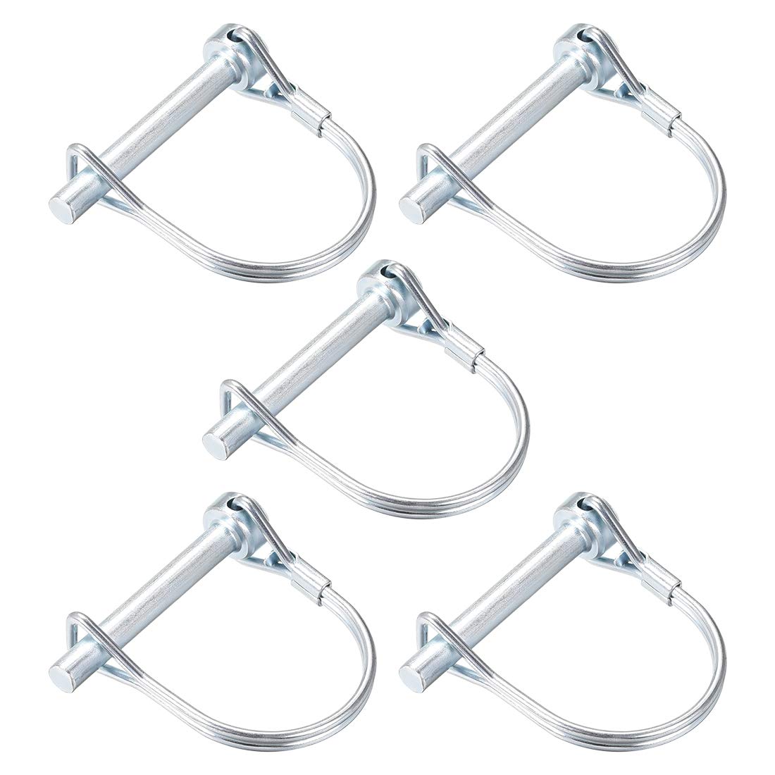 Amazon | uxcell シャフトロックピン 6mm x 45mm カプラーピン アーチ